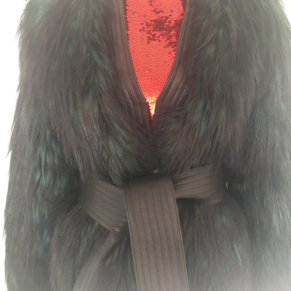 Balmain Faux Fur Jacket